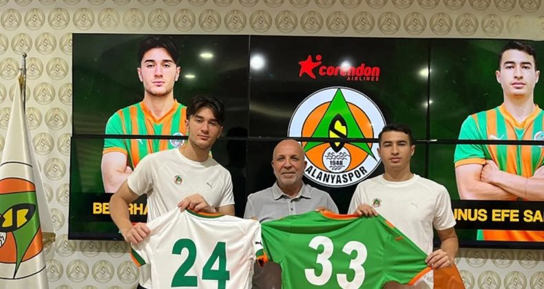 Alanyaspor, 2 Genç Futbolcu ile Sözleşme İmzaladı!