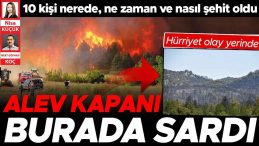 Alev Kapanında Sıkışıp Kaldılar, 10 Kahraman Bu Tepede Şehit Oldu
