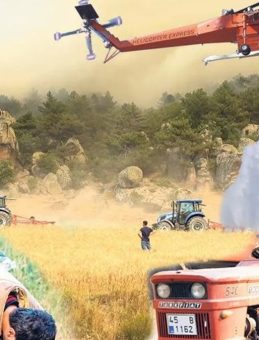 Alevlere karşı omuz omuza mücadele: Orman işçileri, itfaiye ve halk seferber oldu
