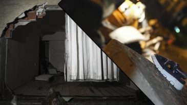 Ankara&rsquo;da Korku Dolu Bir Gece: Sağanak Yağış Duvarları Yıktı!