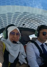 Annesini U&ccedil;uran Pilot! Levent&rsquo;in İlk Yolcusu Kendi Annsi Oldu