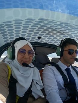 Annesini Uçuran Pilot! Levent’in İlk Yolcusu Kendi Annsi Oldu