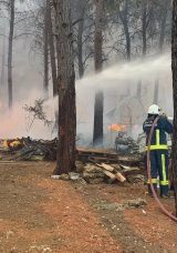 Antalya&rsquo;da Yangın B&ouml;lgesinde Drone Tehlikesi