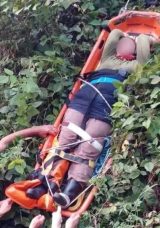 Araziden Yuvarlanan Kadına AFAD Yetişti