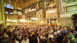 Ayasofya'nın İbadete Açılışının 5. Yılında Sabah Namazı Etkinliği