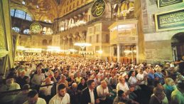 Ayasofya’da Gazze duası