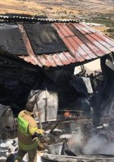 Bağ Evinde Korkutan Yangın
