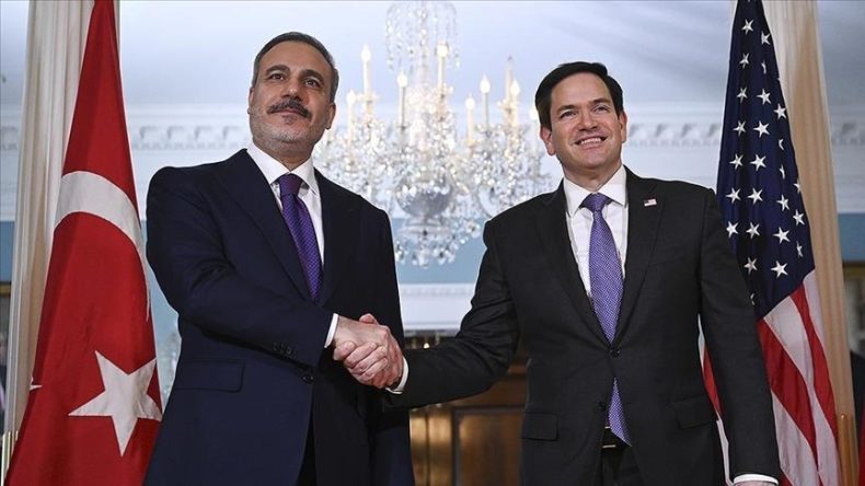 Bakan Fidan, ABD'li Mevkidaşı Rubio ile Görüştü