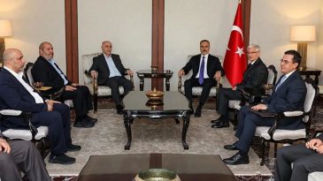 Bakan Fidan, Hamas heyetiyle görüştü