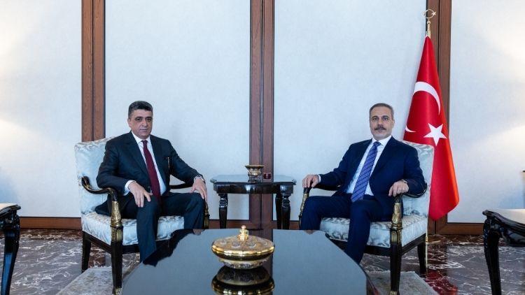 Bakan Fidan, Libya Sayıştay Başkanı Şakşak ile bir araya geldi