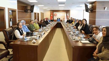 Bakan G&ouml;ktaş, Şehit Eşleriyle Buluştu