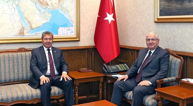 Bakan Güler, KKTC Başbakanı Üstel ile Görüştü