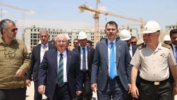 Bakan Kurum ve Bakan Güler’den Ay Yıldız Yerleşkesi İncelemesi