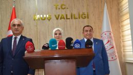 Bakan Mahinur Göktaş Muş’ta Açıklamalarda Bulundu