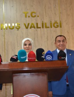 Bakan Mahinur Göktaş Muş’ta Açıklamalarda Bulundu