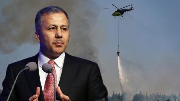 Bakan Yerlikaya, Orman Yangınlarında 13 İlde 407 Konutun Hasarlı Olduğunu A&ccedil;ıkladı
