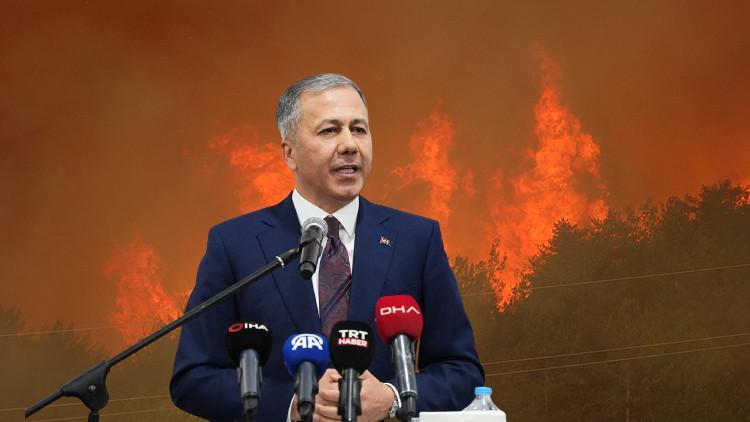 Bakan Yerlikaya Orman Yangınlarının Bilançosunu Açıkladı: 311 Konut, 16 İş Yeri Ağır Hasarlı; 27 Kişi Tutuklandı
