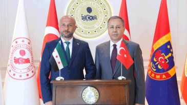 Bakan Yerlikaya, Suriye Acil Durum ve Afet Y&ouml;netimi Bakanı ile G&ouml;r&uuml;şme Ger&ccedil;ekleştirdi