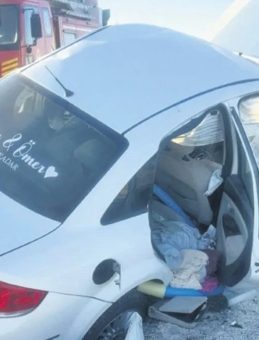 Balayı Dönüşü Feci Kaza: Üsteğmen Hayatını Kaybetti, Eşi Ağır Yaralandı