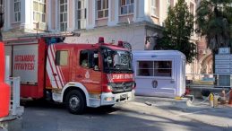 Baltalimanı Kemik Hastanesi'nde Yangın Paniği