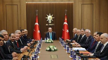 Başkan Erdoğan, Irak Temsilciler Meclisi Başkanı Meşhedani ile g&ouml;r&uuml;şt&uuml;
