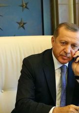 Başkan Erdoğan'dan Şehit İtfaiye Eri Haydar &Ouml;z'&uuml;n Ailesine Taziye