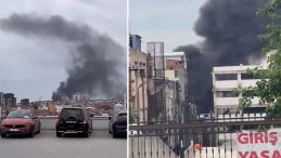 Bayrampaşa'da İş Yeri Yangını