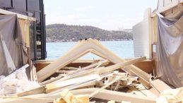 Bebek’teki Kaçak Yapılara Yıkım Uygulandı