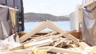 Bebek&rsquo;teki Ka&ccedil;ak Yapılara Yıkım Uygulandı