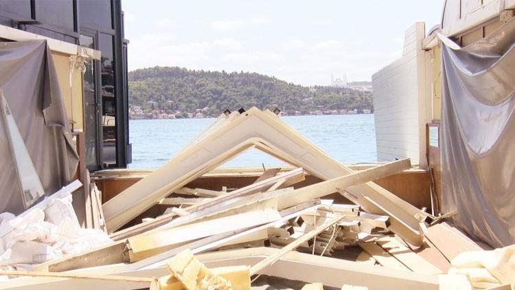 Bebek’teki Kaçak Yapılara Yıkım Uygulandı