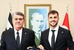 Beşiktaş Kulübü Başkanı Serdal Adalı, David Jurasek ile Buluştu