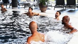 Beşiktaş, Salonda ve Havuzda Antrenman Yaptı!