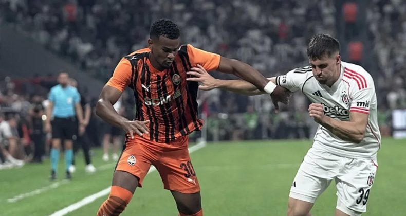 Beşiktaş, Shakhtar Donetsk ile Tur Mücadelesinde