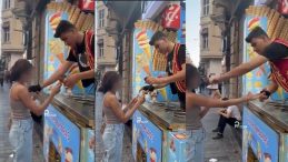 Beyoğlu'nda Skandal Görüntüler: Kadın Turisti Taciz Eden Külah Oyunu
