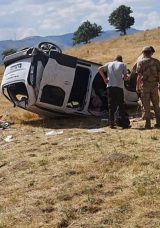 Bing&ouml;l'de Hafif Ticari Ara&ccedil; Takla Attı: &Ouml;l&uuml; ve Yaralılar Bulunuyor!