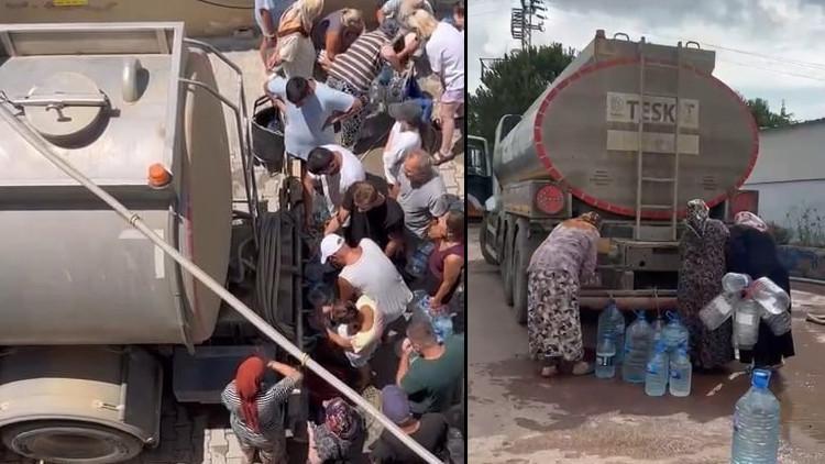 Bir Aydır Su Verilmiyor! Şehri Terk Ediyorlar | İstanbul'a Sadece Birkaç Saat Uzaklıkta: 'Su Yok, Sabır da Kalmadı'