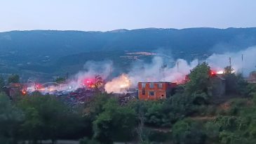 Bolu'da Bir K&ouml;yde Gece Yarısı Şok Olay