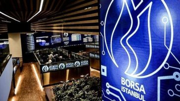Borsa İstanbul'da BIST 100 Endeksi G&uuml;n&uuml; D&uuml;ş&uuml;şle Tamamladı