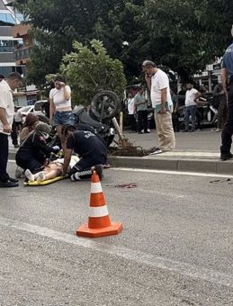 Bursa'da Feci Motosiklet Kazası: 1 Ölü, 2 Ağır Yaralı
