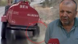 Bursa'da Patlak Lastiğiyle Yangına Su Taşıyan Çiftçiye Anlamlı Hediye