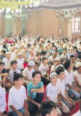 Camiler &Ccedil;ocuklarla Şenlendi