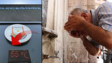 &Ccedil;arşamba G&uuml;n&uuml; Serin Hava Geliyor! Meteoroloji Duyurdu | İlk Defa Hava Sıcaklığı 55 Dereceyi Ge&ccedil;ti