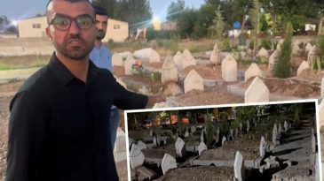 Cenazeden 10 G&uuml;n Sonra Aileye Mezarlıkta B&uuml;y&uuml;k Şok! G&ouml;r&uuml;nce G&ouml;zlerine İnanamadılar