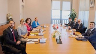 Cumhurbaşkanı Başdanışmanı Kılı&ccedil;, Birleşik Krallık Balkanlar &Ouml;zel Temsilcisi ile g&ouml;r&uuml;şt&uuml;