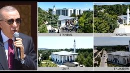 Cumhurbaşkanı Erdoğan: Camilerimiz Selçuklu zarafetini taşıyor