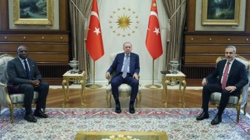 Cumhurbaşkanı Erdoğan, İngiltere Dışişleri Bakanı Lammy'yi Ağırladı