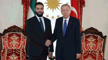 Cumhurbaşkanı Erdoğan, Suriye Cumhurbaşkanı Şara ile g&ouml;r&uuml;şt&uuml;