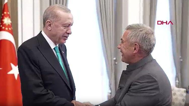 Cumhurbaşkanı Erdoğan, Tataristan Cumhuriyeti Cumhurbaşkanı Minnihanov'u Ağırladı