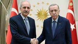 Cumhurbaşkanı Erdoğan, TBMM Başkanı Kurtulmuş ile Görüştü