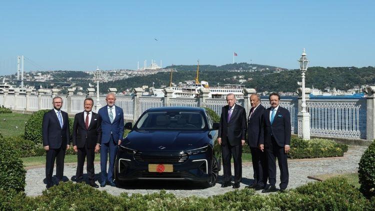 Cumhurbaşkanı Erdoğan, Togg'un Yeni Modelini Duyurdu